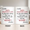 Happy Valentine's Day, My Wiener - Personalized Custom Coffee Mug - CPL1321_MG Happy Valentine's Day, My Wiener - Personalized Custom Coffee Mug - CPL1321_MG