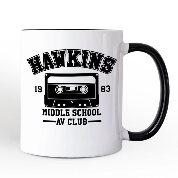 Hawkins Middle School AV Club Personalized Mug, Funny Gift for Daughter and Son with Custom Name Hawkins Middle School AV Club Personalized Mug, Funny Gift for Daughter and Son with Custom Name