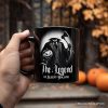 Headless Horseman Spooky Portrait Personalized Mug Horror Villain Theme Halloween Gift with Custom Name Headless Horseman Spooky Portrait Personalized Mug Horror Villain Theme Halloween Gift with Custom Name