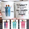 Healthcare Worker Best Friends Personalized Mug