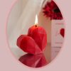 Heart-Shaped Scented Candle for Romantic Gifts Heart-Shaped Scented Candle for Romantic Gifts