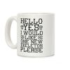 Hello Yes I Would Like One New Skeleton Please Coffee Mug Hello Yes I Would Like One New Skeleton Please Coffee Mug