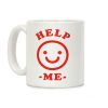 Help Me Smily Face Coffee Mug Help Me Smily Face Coffee Mug