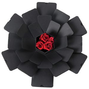 Hexagonal Explosion Gift Box with Photo Album for Valentine