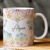 Hidden Swear Words Affirmations Mandala - Personalized Mug Hidden Swear Words Affirmations Mandala - Personalized Mug