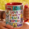 Hippie Bohemian Coffee Accent Mug - Personalized Gifts 02hydt200126 Hippie Bohemian Coffee Accent Mug - Personalized Gifts 02hydt200126
