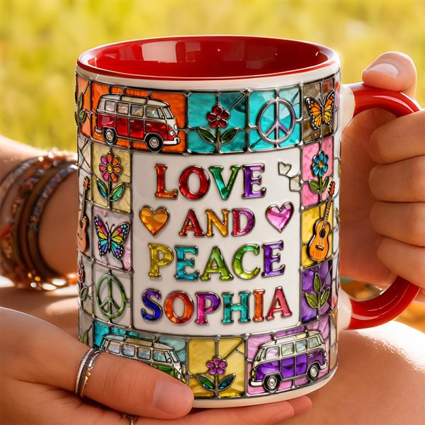 Hippie Bohemian Coffee Accent Mug - Personalized Gifts 02hydt200126 Hippie Bohemian Coffee Accent Mug - Personalized Gifts 02hydt200126