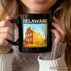 Historic Delaware Old State House Personalized Mug, Colonial Landmark Gift and Mid-Atlantic Souvenir with Custom Name Historic Delaware Old State House Personalized Mug, Colonial Landmark Gift and Mid-Atlantic Souvenir with Custom Name