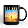 Historic Indiana State Soldiers and Sailors Monument Personalized Mug, Patriotic Gift and Indianapolis Landmark Souvenir with Custom Name Historic Indiana State Soldiers and Sailors Monument Personalized Mug, Patriotic Gift and Indianapolis Landmark Souvenir with Custom Name