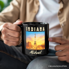 Historic Indiana State Soldiers and Sailors Monument Personalized Mug, Patriotic Gift and Indianapolis Landmark Souvenir with Custom Name Historic Indiana State Soldiers and Sailors Monument Personalized Mug, Patriotic Gift and Indianapolis Landmark Souvenir with Custom Name