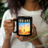 Historic Indiana State Soldiers and Sailors Monument Personalized Mug, Patriotic Gift and Indianapolis Landmark Souvenir with Custom Name Historic Indiana State Soldiers and Sailors Monument Personalized Mug, Patriotic Gift and Indianapolis Landmark Souvenir with Custom Name