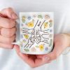 Hold Me Tight, Keep Me Safe - Personalized White Edge-to-Edge Mug - Gift For Mom, Mother's Day | HN02