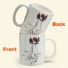 Holding Dad's Hand - Personalized Mug Holding Dad's Hand - Personalized Mug