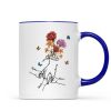 Holding Mom Grandma Hand Birth Month Flowers Personalized Mug