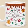Home For The Holidays - Family Personalized Custom 3D Inflated Effect Printed Mug - Christmas Gift For Gift For Mom, Grandma Home For The Holidays - Family Personalized Custom 3D Inflated Effect Printed Mug - Christmas Gift For Gift For Mom, Grandma