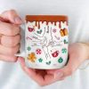 Home For The Holidays - Family Personalized Custom 3D Inflated Effect Printed Mug - Christmas Gift For Gift For Mom, Grandma Home For The Holidays - Family Personalized Custom 3D Inflated Effect Printed Mug - Christmas Gift For Gift For Mom, Grandma