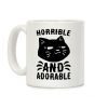 Horrible and Adorable - Cat Coffee Mug Horrible and Adorable - Cat Coffee Mug