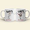Hubby Wifey - Personalized Couple Mug Set - Gift For Couple Hubby Wifey - Personalized Couple Mug Set - Gift For Couple