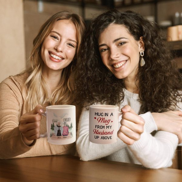 Hug In A Mug - Personalized Mug - Memorial Gift For Family Members Hug In A Mug - Personalized Mug - Memorial Gift For Family Members