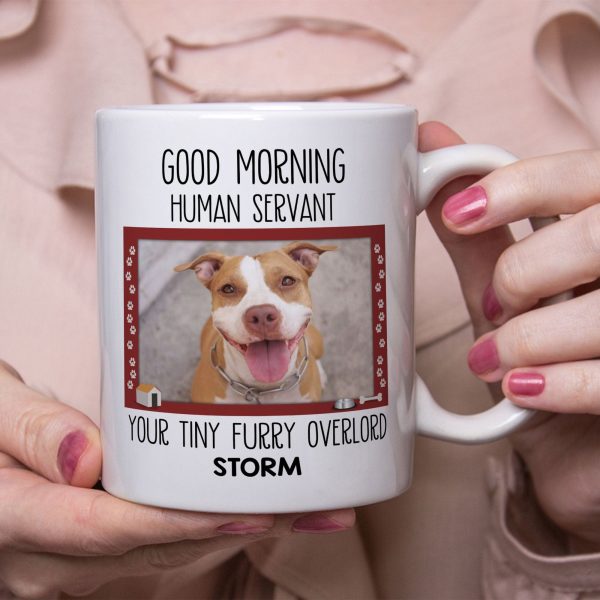 Human Servant Personalized Custom Photo Dog Mug C334 890747