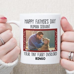 Human Servant Personalized Custom Photo Dog Mug C334 890747