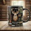 Hunting Black Coffee Mug - Personalized Gifts For Hunting Lovers 01kita171225