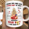 I Adore And Love Every Part Of You - Personalized Mug I Adore And Love Every Part Of You - Personalized Mug