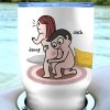 I Adore You And Love Every Part Of You - Personalized Couple Black Mug - Gift For Couple