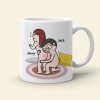 I Adore You And Love Every Part Of You - Personalized Couple Black Mug - Gift For Couple