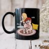 I Adore You And Love Every Part Of You - Personalized Couple Black Mug - Gift For Couple