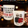 I Adore You And Love Every Part Of You - Personalized Mug I Adore You And Love Every Part Of You - Personalized Mug