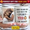 I Adore You And Love Every Part Of You - Upload Image, Gift For Couples - Personalized Mug I Adore You And Love Every Part Of You - Upload Image, Gift For Couples - Personalized Mug