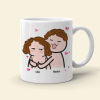 I Adore You And Love Every Part Of You- I Love Your Boobs Personalized Mug, Couple Gift I Adore You And Love Every Part Of You- I Love Your Boobs Personalized Mug, Couple Gift