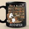 I Ain't Afraid Of No Ghost - Family Personalized Custom Black Mug - Halloween Gift For Family Members I Ain't Afraid Of No Ghost - Family Personalized Custom Black Mug - Halloween Gift For Family Members