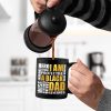 I Am A Black Dad - Personalized Black Mug I Am A Black Dad - Personalized Black Mug