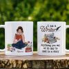 I Am A Writer - Personalized White Mug