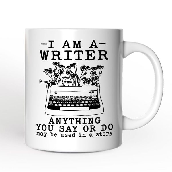 I Am A Writer Personalized Mug, Book Lover Gift With Custom Name I Am A Writer Personalized Mug, Book Lover Gift With Custom Name