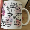 I Am F*cking Perfect Just The Way I Am Affirmations Gift - Personalized Mug I Am F*cking Perfect Just The Way I Am Affirmations Gift - Personalized Mug