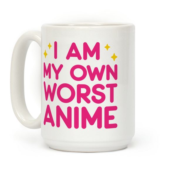 I Am My Own Worst Anime Coffee Mug I Am My Own Worst Anime Coffee Mug