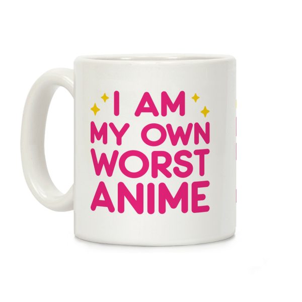 I Am My Own Worst Anime Coffee Mug I Am My Own Worst Anime Coffee Mug