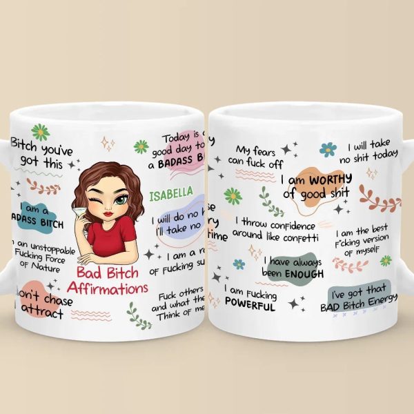I Am The Best Version Of Myself - Affirmation Personalized Custom Mug - Gift For Yourself I Am The Best Version Of Myself - Affirmation Personalized Custom Mug - Gift For Yourself