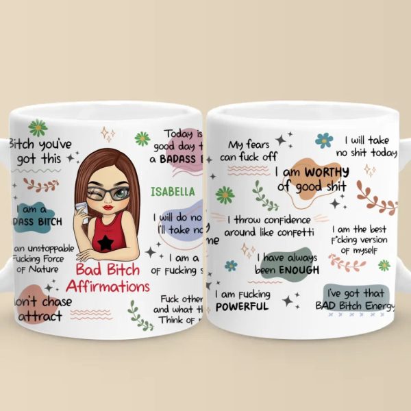 I Am The Best Version Of Myself - Affirmation Personalized Custom Mug - Gift For Yourself I Am The Best Version Of Myself - Affirmation Personalized Custom Mug - Gift For Yourself