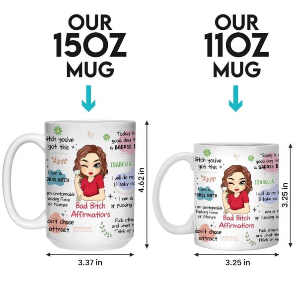 I Am The Best Version Of Myself - Affirmation Personalized Custom Mug - Gift For Yourself I Am The Best Version Of Myself - Affirmation Personalized Custom Mug - Gift For Yourself