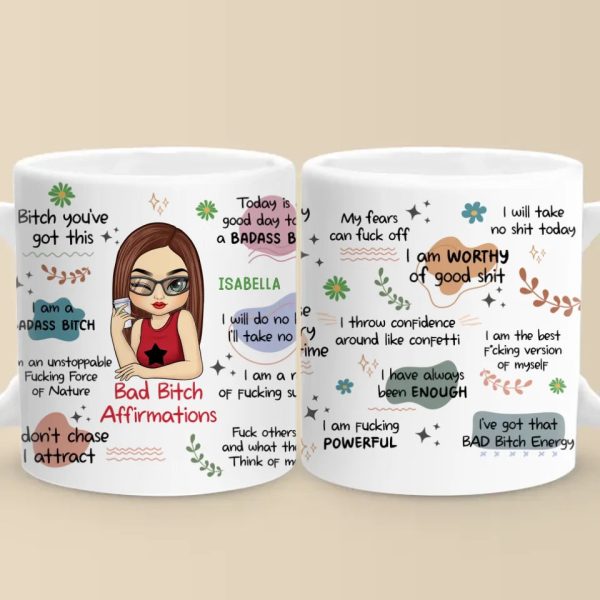 I Am The Best Version Of Myself - Affirmation Personalized Custom Mug - Gift For Yourself I Am The Best Version Of Myself - Affirmation Personalized Custom Mug - Gift For Yourself