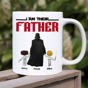 I Am Their Father 03HUHN090623 Personalized Family Coffee Mug Gift