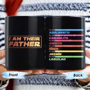 I Am Their Father Movie Inspired Design - Personalized Custom Coffee Mug - DAD023_MG