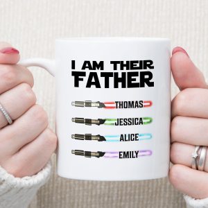 I Am Their Father Personalized Custom Father's Day Birthday Mug 890717