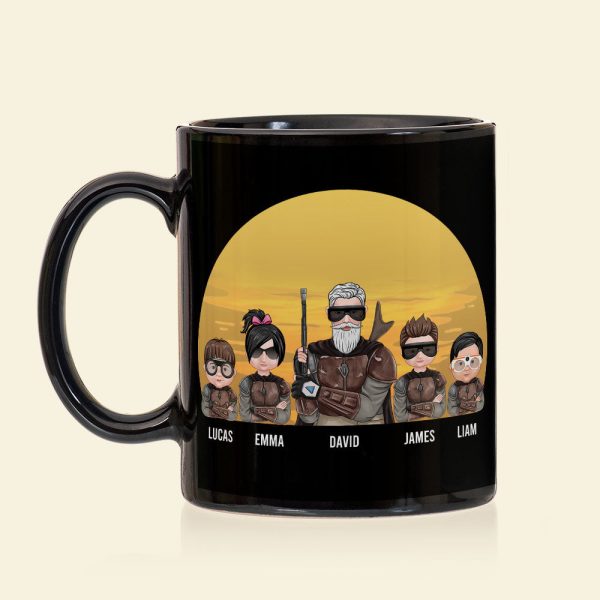 I Am Your Farter Oops I Meant Father Personalized S.W. Black Mug Gift For Dad I Am Your Farter Oops I Meant Father Personalized S.W. Black Mug Gift For Dad