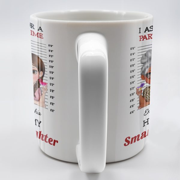 I Asked God For A Partner In Crime, He Sent Me My Daughter - Personalized Custom Coffee Mug - DAU216_MG I Asked God For A Partner In Crime, He Sent Me My Daughter - Personalized Custom Coffee Mug - DAU216_MG