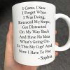 I Came I Saw I Forgot What I Was Doing - Personalized Mug I Came I Saw I Forgot What I Was Doing - Personalized Mug